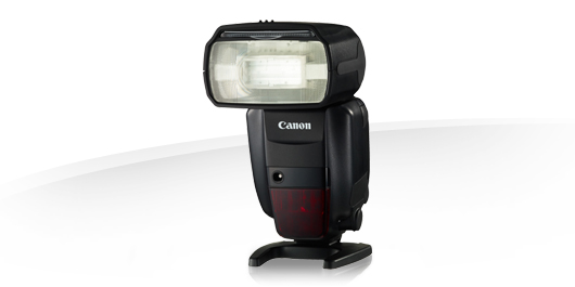 Canon speedlight 600ex su stativo per wireless
